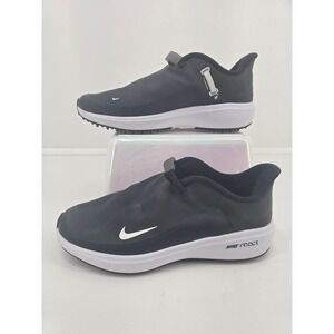 Nike React Ace Tour Golf Sneakers Size 7.5 Black White CW3096-001